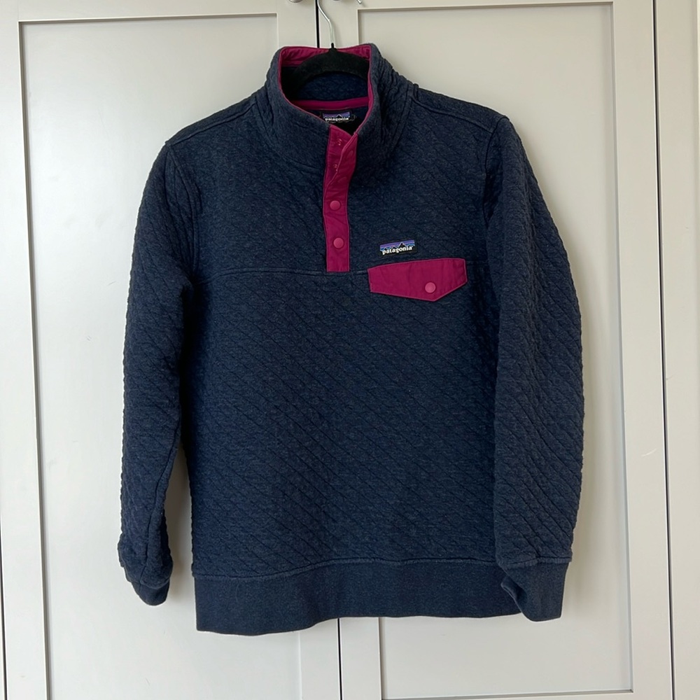 Patagonia button up sweater